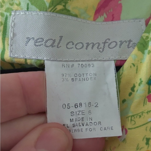 Vintage Bright Colorful Tropical Dress Size 6 Hawaiian Coastal Grandma Playful - Picture 2 of 3